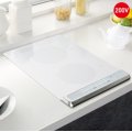 IHヒーター 三化工業　SIH-B223AJ-W　200V ビルトイン2口縦型(上面操作タイプ) ホワイト [♭♪■]