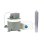 画像1: テラル　25TWS-T5.4S-11(地上部＋水中部)　深井戸用圧力タンク式水中ポンプ TWS-T型 単相100V 50Hz [♪◇] (1)