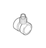 食器洗い乾燥機 リンナイ オプション　KWP-452B　排水分岐管(共通) 後付けタイプ RSWA-C402Cシリーズ用 [≦]