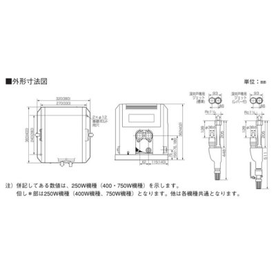 画像4: 荏原製作所　32x25HPJD5.25S　HPJD型 深井戸専用ジェットポンプ 本体 250W 単相100V 50Hz [♪■]