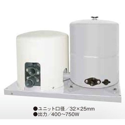 画像1: 荏原製作所　【32x25HPOJ5.75+PC75-J15E 】 HPOJ型 浅深兼用丸形ジェットポンプ ジェット付 750W 三相200V 50Hz ♪
