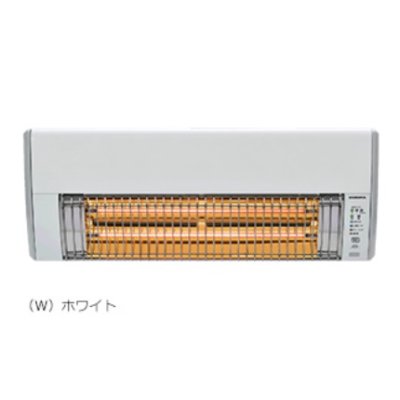 画像1: コロナ 電気暖房機　CHK-C126A(W)　ウォールヒート ホワイト 壁掛型遠赤外線暖房機 [♭■]