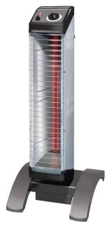 ダイキン 遠赤外線暖房機　ERKS10NS　セラムヒート（床置スリム／自動首振タイプ）単相100V スタンド・電源コード標準付属 [♭♪■]