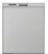 食器洗い乾燥機 リンナイ オプション　KWP-D401P-GY　化粧パネル グレー（ツヤ消） D専用 [≦]