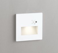 オーデリック　OB255004P1　フットライト LED一体型 非調光 電球色 明暗センサ付 マットホワイト