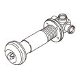リンナイ ガスFF暖房機オプション　FOT-084K　ウォールトップ φ35用 140〜300mm [■]