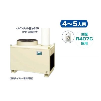 画像1: ダイキン スポット冷房　SUKDP3GU　クリスプ 一体形 床置 ダクト形 4〜5人用 3相200V [♪▲]