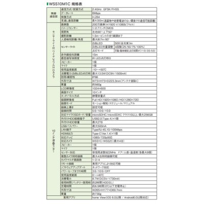 画像5: DXアンテナ　WSS1C　増設用センサーライト付ワイヤレスフルHDカメラ WSSシリーズ専用 [￡]