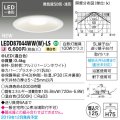 東芝ライテック　LEDD87044WW(W)-LS　ダウンライト LED一体形 高気密SB形・浅形 温白色 バージンホワイト Φ125
