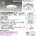 東芝ライテック　LEDD87046WW(W)-LS　ダウンライト LED一体形 高気密SB形・浅形 温白色 バージンホワイト Φ75