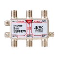 マスプロ電工　5SPFDW　5分配器 全端子電流通過型 双方向・VU・BS・CS 3224MHz 4K8K対応