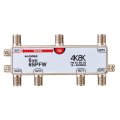 マスプロ電工　6SPFW　6分配器 1端子電流通過型 双方向・VU・BS・CS 3224MHz 4K8K対応