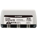 マスプロ電工　SP2CW　2分配器 1端子電流通過型 屋外 FM・VU・BS・CS 3224MHz 4K8K対応