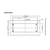 ダイキン　kdb024b42　ハウジングエアコン別売品 ワイドパネル 670×1310 フラットパネル フレッシュホワイト [♪▲]