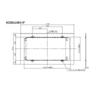 ダイキン　kdb024b41f　ハウジングエアコン別売品 ワイドパネル 670×1160 フレッシュホワイト [♪▲]