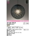 オーデリック　OP252333LR(ランプ別梱)　ペンダントライト 非調光 LEDランプ 電球色 フレンジタイプ ブラック