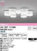 オーデリック　OC257171NR(ランプ別梱)　シャンデリア 8畳 非調光 LEDランプ 昼白色 マットホワイト