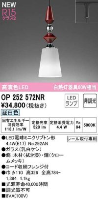 オーデリック　OP252572NR(ランプ別梱)　ペンダントライト 非調光 LEDランプ 昼白色 プラグタイプ 拭き漆