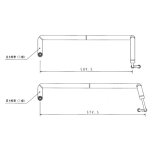 コロナ　CRB-MH　右配管セット(カバー無し) 温水ルームヒーター専用ボイラー(CRB-650ES、870ES)専用 [■【本体同時購入のみ】]