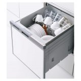【納期未定】 クリナップ　ZWPP45R18ATS-E　プルオープン 食器洗い乾燥機 間口45cm 奥行60cm シルバー [♪△]