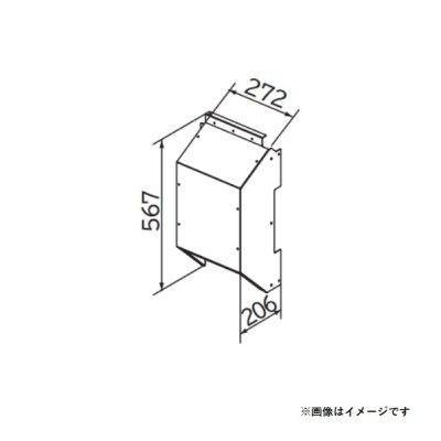 画像1: 日立　SP-BF-CL-SS　エアコン 部材 左吸込口フード ステンレス製 ※受注生産品 [(^^)§]