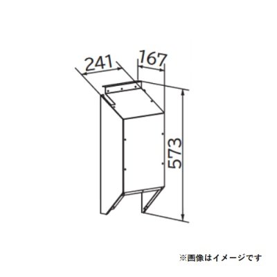 画像1: 日立　SP-BF-DR-SS　エアコン 部材 右吸込口フード ステンレス製 ※受注生産品 [(^^)§]