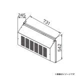 日立　SP-BF-MB-SS　エアコン 部材 背面吸込フード ステンレス製 ※受注生産品 [(^^)§]