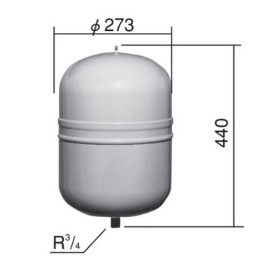 画像1: 荏原製作所　BT(6)20　BT型圧力タンク20L [♪■]