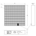ダイキン　KAFP102A4　交換用集塵フィルター  1枚 [■]