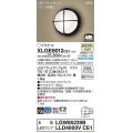 パナソニック　XLGE8012CE1(ランプ別梱)　ブラケット LED(温白色) 天井・壁直付型 拡散 密閉型 LEDフラットランプ交換型 防雨型 オフブラック