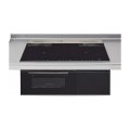 クリナップ　ZEHRZ7M21DKK　IHクッキングヒーター 3口IHヒーター 間口75cm ブラック/ブラック (ZEHRZ7M19DKKの後継品)[♪△]