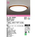 オーデリック　OL251263R1　シーリングライト 14畳 調光 調色 リモコン付属 LED一体型 電球色〜昼光色 チェリー色