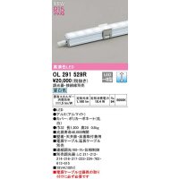 オーデリック　OL291529R　間接照明 長1200 調光 電源内蔵型 調光器・接続線別売 LED一体型 昼白色