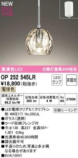 オーデリック　OP252545LR(ランプ別梱)　ペンダントライト 非調光 LEDランプ 電球色 フレンジタイプ ￡