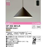 オーデリック　OP252891LR(ランプ別梱)　ペンダントライト 非調光 LEDランプ 電球色 フレンジタイプ マットブラック