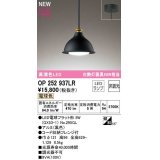 オーデリック　OP252937LR(ランプ別梱)　ペンダントライト 非調光 LEDランプ 電球色 フレンジタイプ 黒色