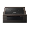 日立　HT-N100KTWF(K)　IHクッキングヒーター ビルトイン 3口 IH N100Tシリーズ 鉄・ステンレス対応 幅75cm プレミアムブラック [♪]