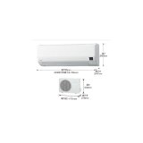 コロナ　CSH-W2523R(W)　エアコン 8畳 ルームエアコン リララWシリーズ 冷暖房時8畳程度 ホワイト (CSH-W2522R(W)の後継品)