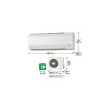 コロナ　CSH-B25BR(W)　エアコン 8畳 ルームエアコン リララBシリーズ 冷暖房時8畳程度 ホワイト