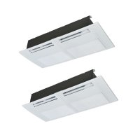 三菱重工 [FDTSV1405HPA5SA 標準パネル] 業務用エアコン 天井埋込形1方向 ツイン ハイパーインバーター 5馬力 三相 200V ワイヤード [♪]