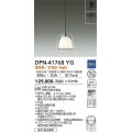 大光電機(DAIKO) DPN-41768YG ペンダント 調光(調光器別売) 電球色 LED・電源内蔵 フランジタイプ