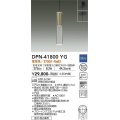 大光電機(DAIKO) DPN-41800YG ペンダント 調光(調光器別売) 電球色 LED・電源内蔵 フランジタイプ 真鍮色