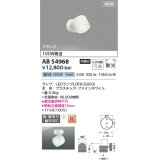 コイズミ照明 AB54968 スポットライト 非調光 LED 昼白色 直付・壁付取付 フランジ 散光 ファインホワイト