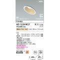 コイズミ照明 AD1228W27 ダウンライト 埋込穴φ100 調光 調光器別売 LED一体型 電球色 高気密SB形 傾斜・ウォールウォッシャー 防雨・防湿型 パウダリーホワイト