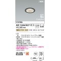 コイズミ照明 AD1246B27 ダウンライト 埋込穴φ75 調光 調光器別売 LED一体型 電球色 高気密SB形 ベース 拡散 防雨・防湿型 マットブラック