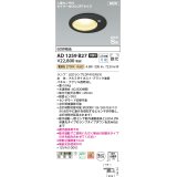 コイズミ照明 AD1259B27 ダウンライト 埋込穴φ125 非調光 LED 電球色 高気密SB形 ベース 散光 人感センサ付 タイマー付ON/OFFタイプ 防雨型 ブラック