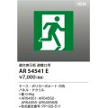 コイズミ照明 AR54541E 非常用照明器具 誘導灯 パネルのみ 適合表示板 避難口用 本体別売 AR54551・AR54552・AR54555・AR54556用