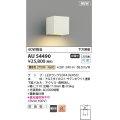 コイズミ照明 AU54490 ブラケット 非調光 LED 電球色 下方照射 防雨型 サテンホワイト