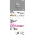 コイズミ照明 AU54567 スポットライト 非調光 LED一体型 電球色 広角 防雨型 サテンシルバー