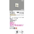 コイズミ照明 AU54571 スポットライト 非調光 LED一体型 電球色 中角 防雨型 サテンホワイト